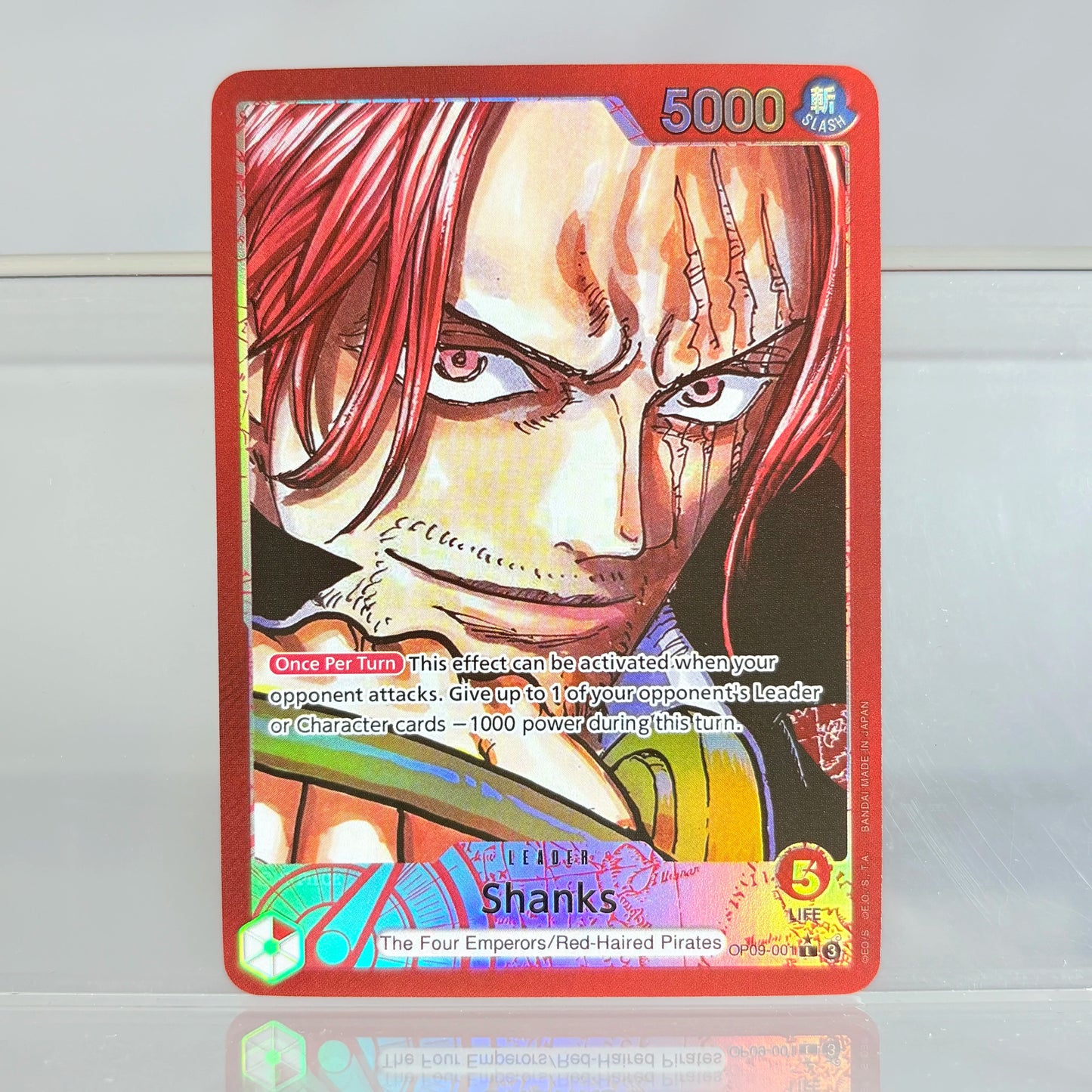 One Piece OPCG Anime Card English Version Sanji/Monkey.D. LUFFY/Shanks/Zoro Game Anime Collection Proxy Cards Collection Cards
