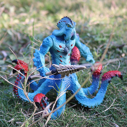 Oenux Simulation Dinosaur Dragon Turtles Fire Bull Orangutan Magma Golem Animal Model Action Figures Pvc Collection Kid Toy Gift