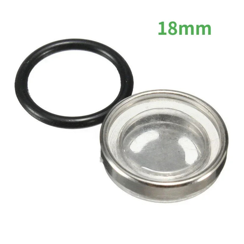 Motorcycle Upper Pump Master Cylinder Brake Pump Oil Window Mirror Sight Glass Rubber Gasket 18mm 14mm 12mm