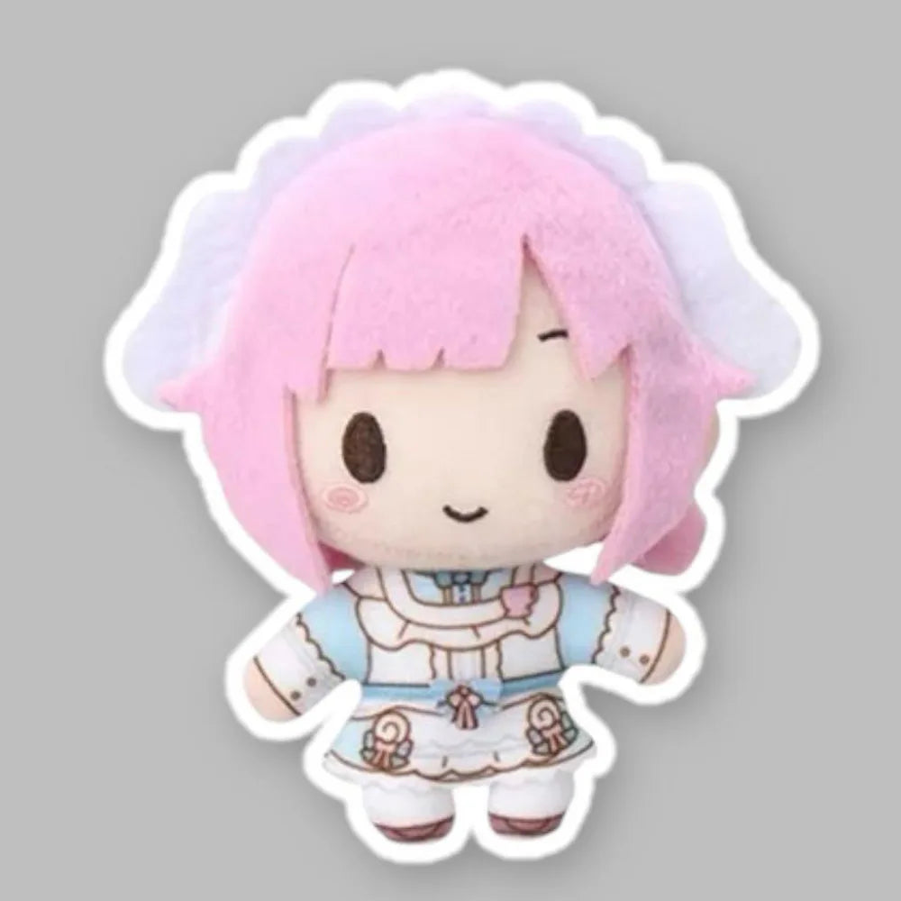 10cm PJSK Plush Keychain Project Sekai Otori Emu Stuffed Plushie Pendant Yoisaki Kanade Kawaii Backpacks Ornaments Toys Gifts