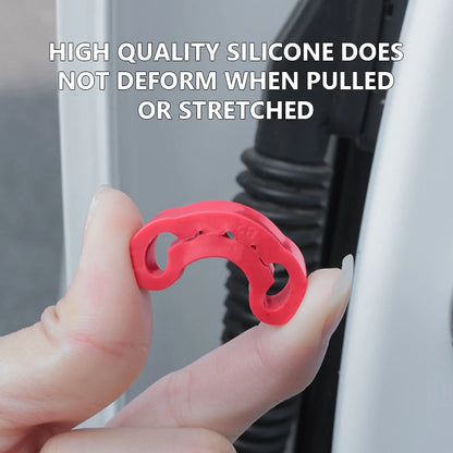 4pcs Car Door Shock Absorber Universal Car Door Buckle Soundproof Deadener Damper Cushion Anti-Vibration Buffer Pad