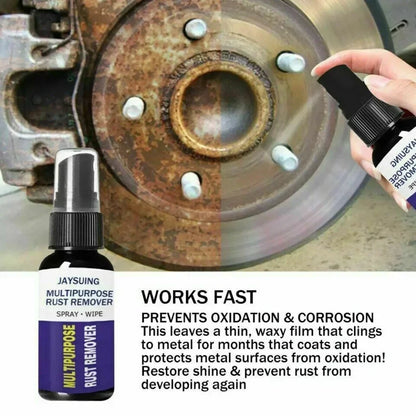 30ml Powerful Rust Remover Agent, Universal Anti-Rust Care Liquid for Metal Chrome Auto Car Detailing Supplies