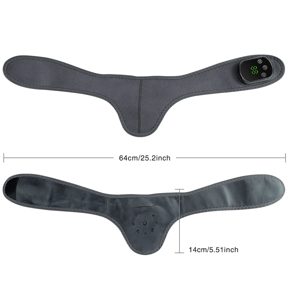 Cordless Heating Ankle Wrist Brace Vibration Massager Electric Hot Compress Massage Ankle Guard Wristband Hand Foot Protector