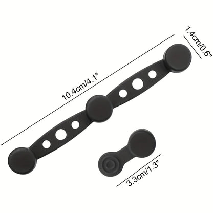 6pcs/2sets Magnetic Silicone Buckles for Air Fryer - Non-Stick Parch Clips, Magnetic Fasteners, Compatible with /Air Fryer Ovens