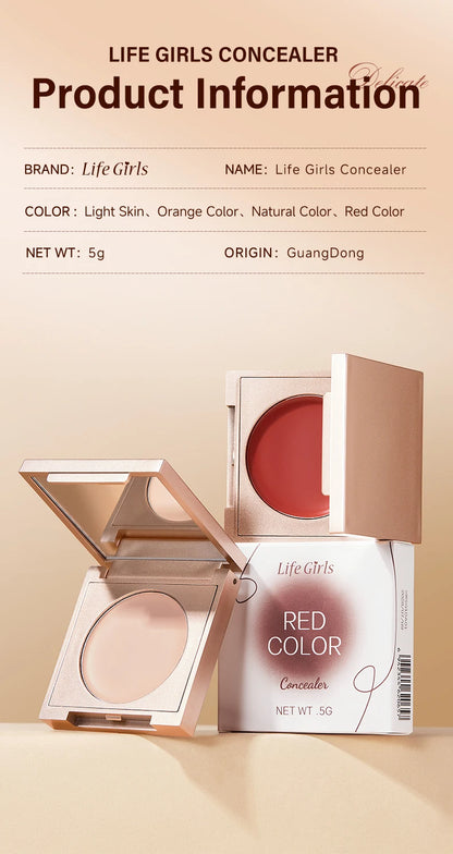 Life Girls Concealer Brightening and concealing, natural highlight, moisturizing, brightening and covering dark circles