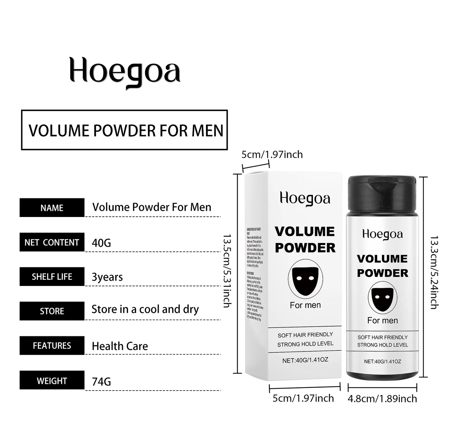 Volumizing Hair Powder Long-Lasting Oil Control Fluffy Hair Powder Increase Hair Volume Enhancing Styling Hair Treatment Salon