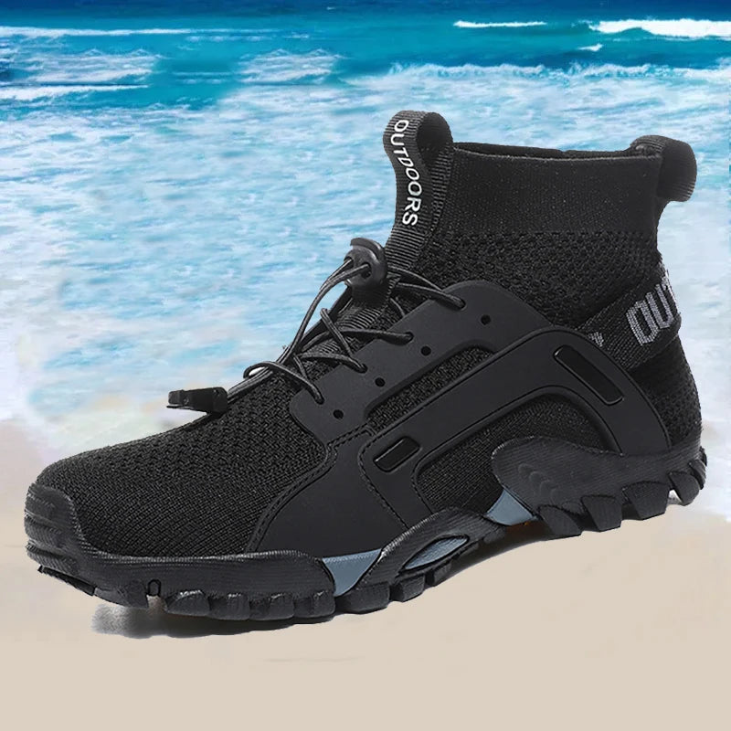 Adult Beach Water Shoes Barefoot Aqua Five Fingers Sock Swimming Breathable Hiking Wading Beach Outdoor Antiskid Sneakers