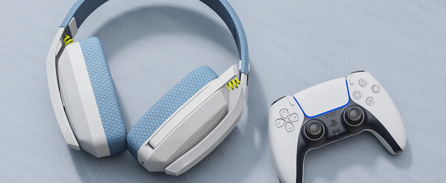 BINNUNE BW06 Bluetooth Headsets Gamer with Mic Wireless 2.4GHz Gaming Headphones with Microphone for PS5 PS4 PC Mac Playstation