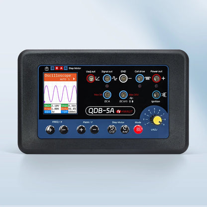 QDB4A QDB-5A Car Sensor Tester Oscilloscope PWM Drive Multimeter Ignition Injector Simulator Step Motor Driver Diagnostic Tool
