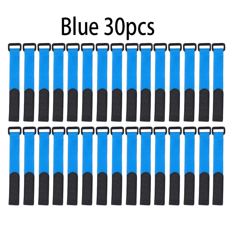 Fishing Rod Tie Holder Strap Suspender Fastener Hook Loop Ties Belt Fishing Rod Strapping Wrap Band Outdoor Fish Tool