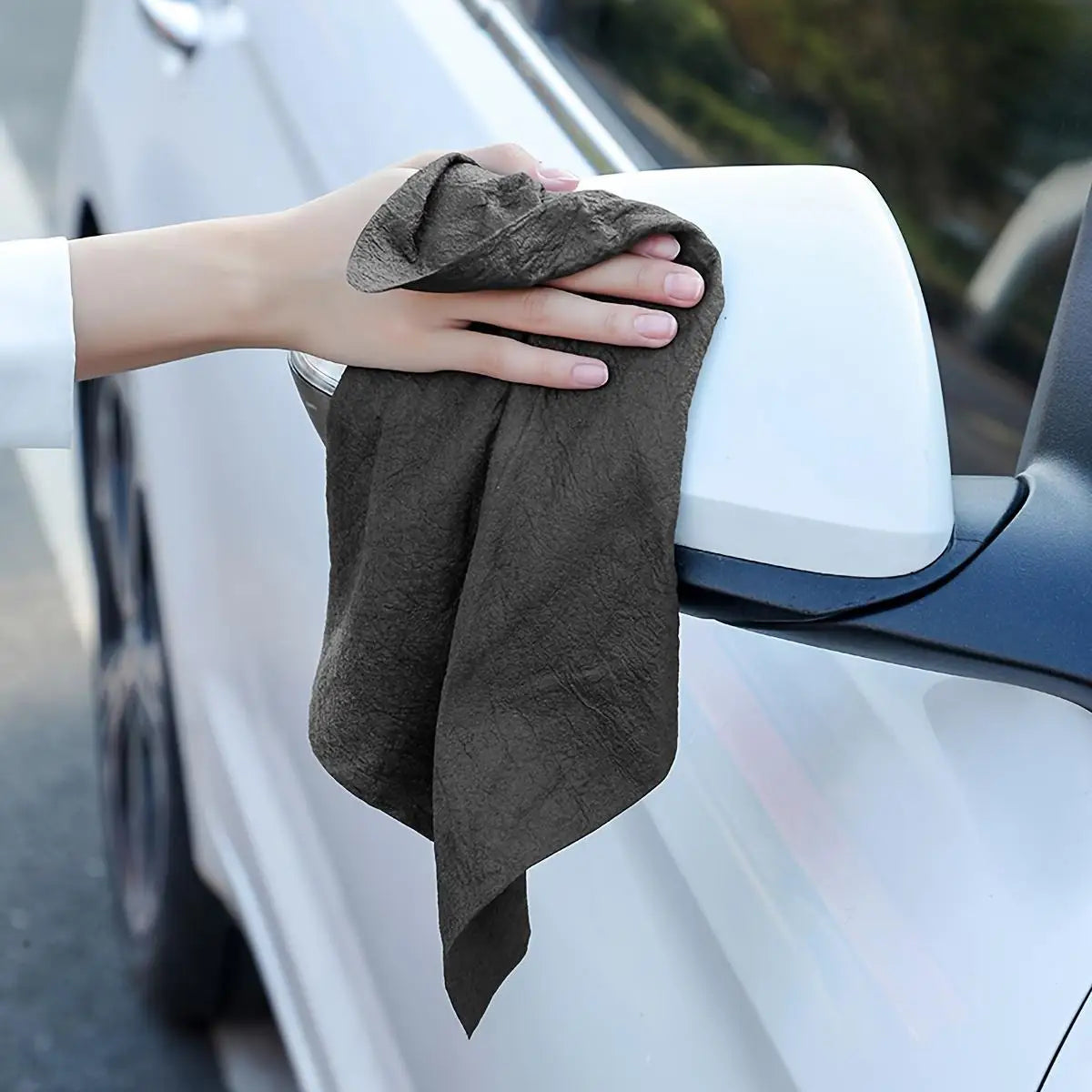 Thick Magic Cleaning Cloth,Stripe-Free Miracle Cleaning Cloth,Reusable Microfiber Cleaning Cloth,Mirror Glasses No-Scratch Cloth