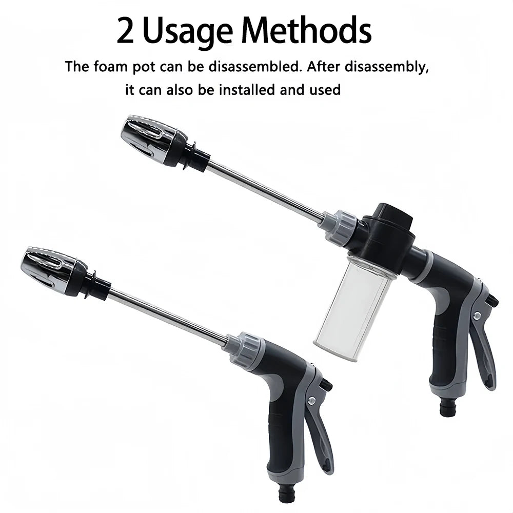 1 Pack High Pressure Spray Water Gun Garden Watering Hose Nozzle Sprinkler Car Washing Gun Car Cleaning Washing Tools