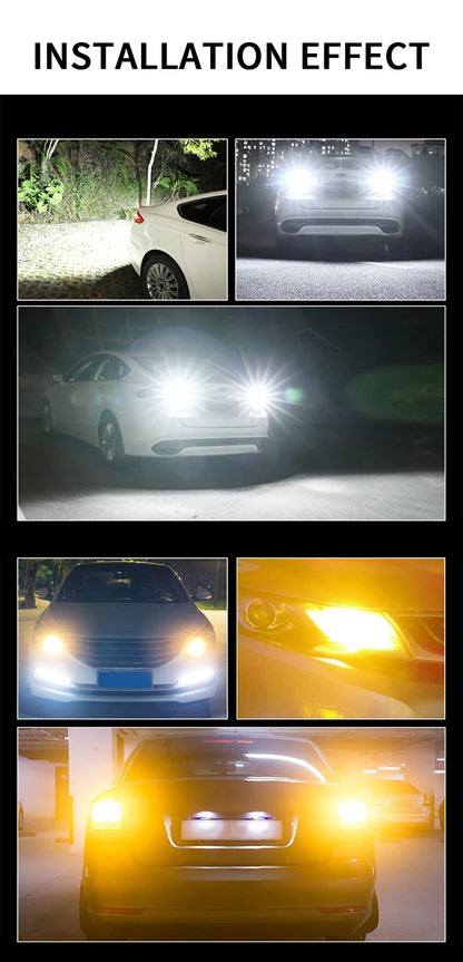 Oprah 2X High Power Car LED Light 1156 PY21W 1157 BAY15D P21/5W 150*4014 SMD Canbus Front/Rear Turn Signal Lamp 7440 7443 W21/5W