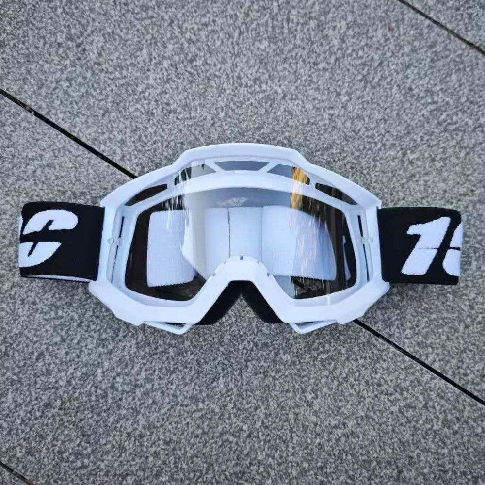Off-Road MTB Protective Eyeglasses Heavy Wind Sand Resistance Shockproof Clear Lens For Rough Terrain Cycling