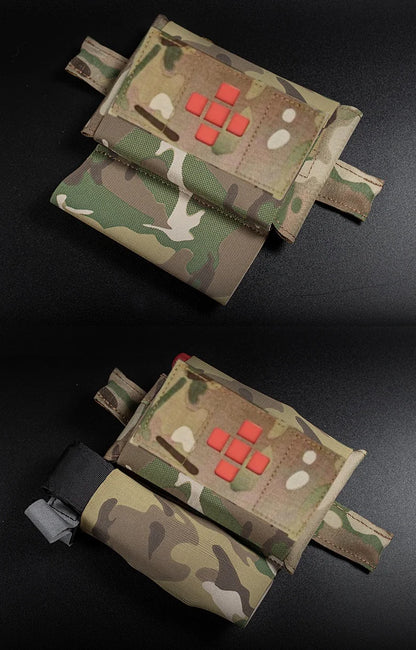 Micro trauma first aid kit, storage bag, trauma survival kit accessories