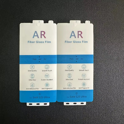 NNBILI 1-2Pcs HD Anti-Reflecting Film for Samsung Galaxy S26 Ultra S25 S24 Ultra Anti Glare Screen Protector AR Fiber Film
