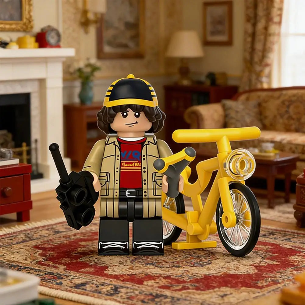 For G0186 Movie Series "Master Dustin" Building Block Minifigure Toy Collectible Plastic Action Figure Compatible Toy