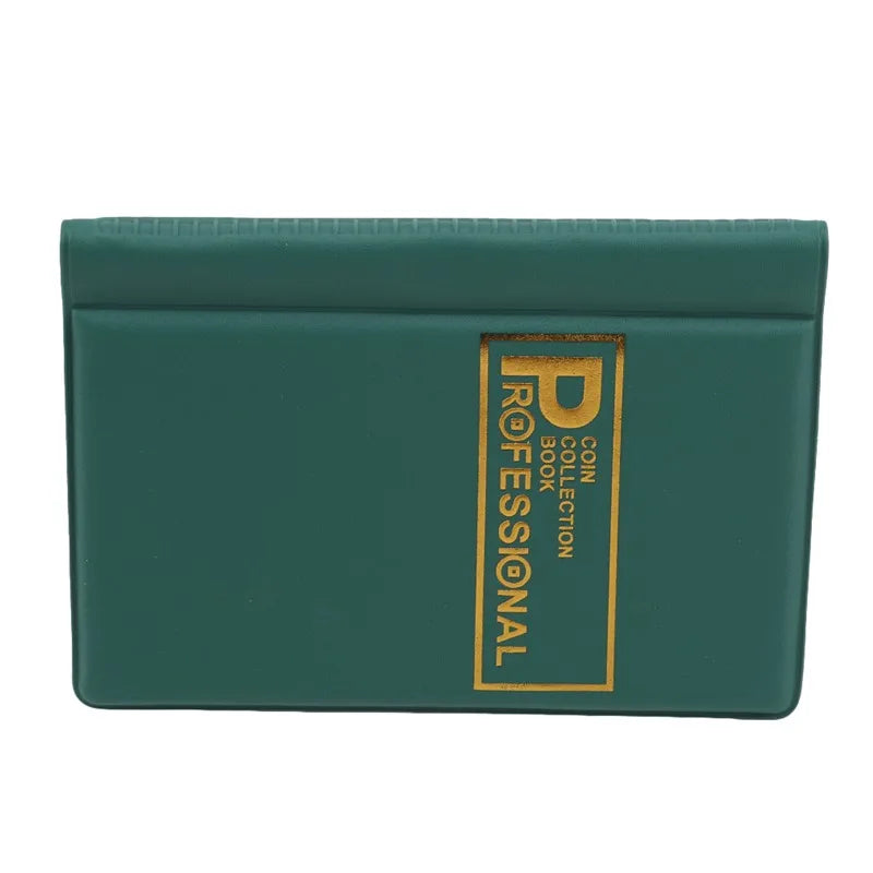 480/120 Coins Storage Book Commemorative Coin Collection Album Holders Collection Volume Folder Hold Multi-Color Empty Coin