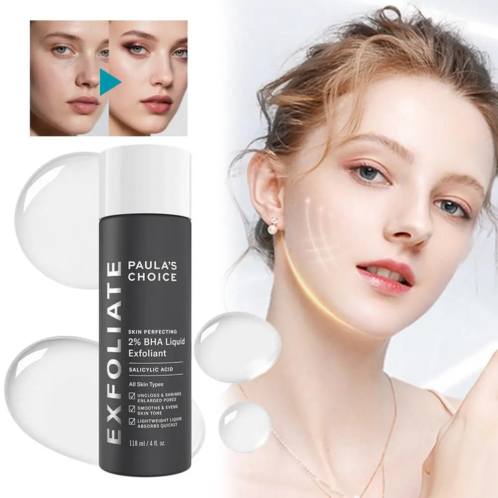 2% Salicylic Acid Liquid Smooth Skin Tone Daily Treatment Korean Glowing Deep Wrinkles Skin Care Minimizer Serum Skin Care