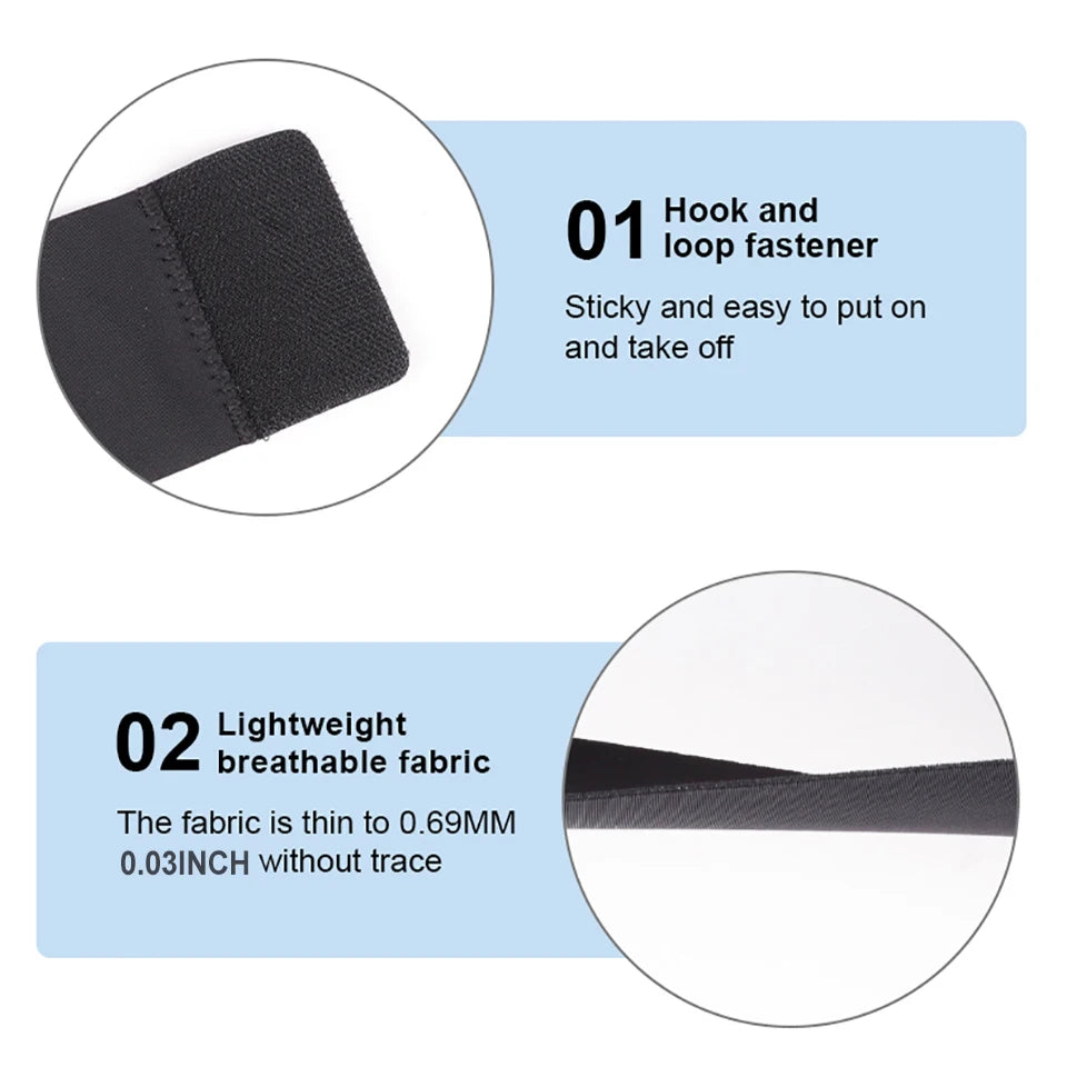 1Pcs Slim Ankle Guard Injury Recovery Ligament Strain Ankle Sprain Immobilization Adjustable Fit Pressure Straps Ankle Support
