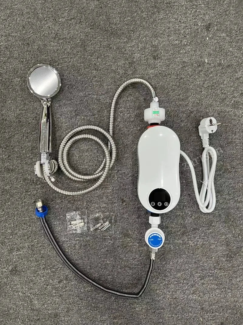 5500W Newest Water Heater Instant Water Heater Tankless Instantaneous Faucet Tap Kitchen Hot Water Crane LED Digital