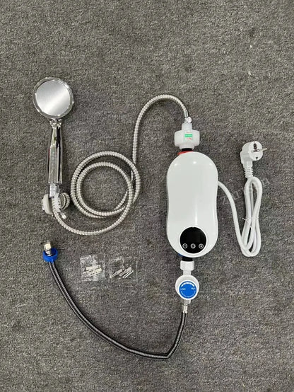 5500W Newest Water Heater Instant Water Heater Tankless Instantaneous Faucet Tap Kitchen Hot Water Crane LED Digital