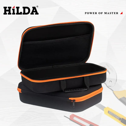 HILDA Storage Bag Oxford Bag Organizer Multi Functional Handbag Electrician Drill Bag Zipper Bag with Mesh Shockproof 가방 Gift