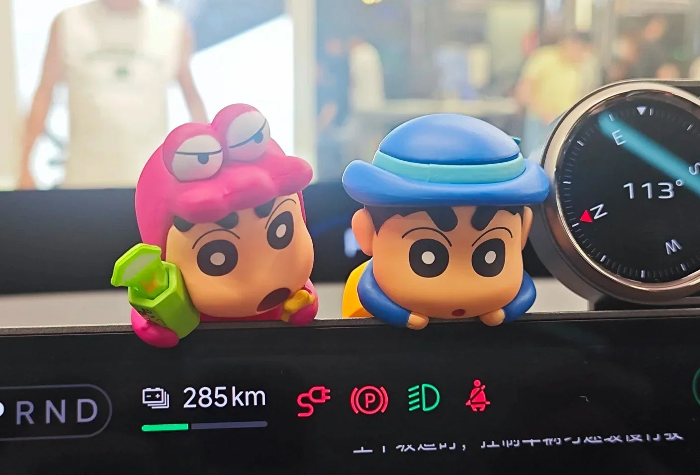 New Crayon Shin-Chan Blind Box Animation Figurine Hippers Mobile Phone Car Decoration Figurine Pendant Gift Anime Periphera Gift