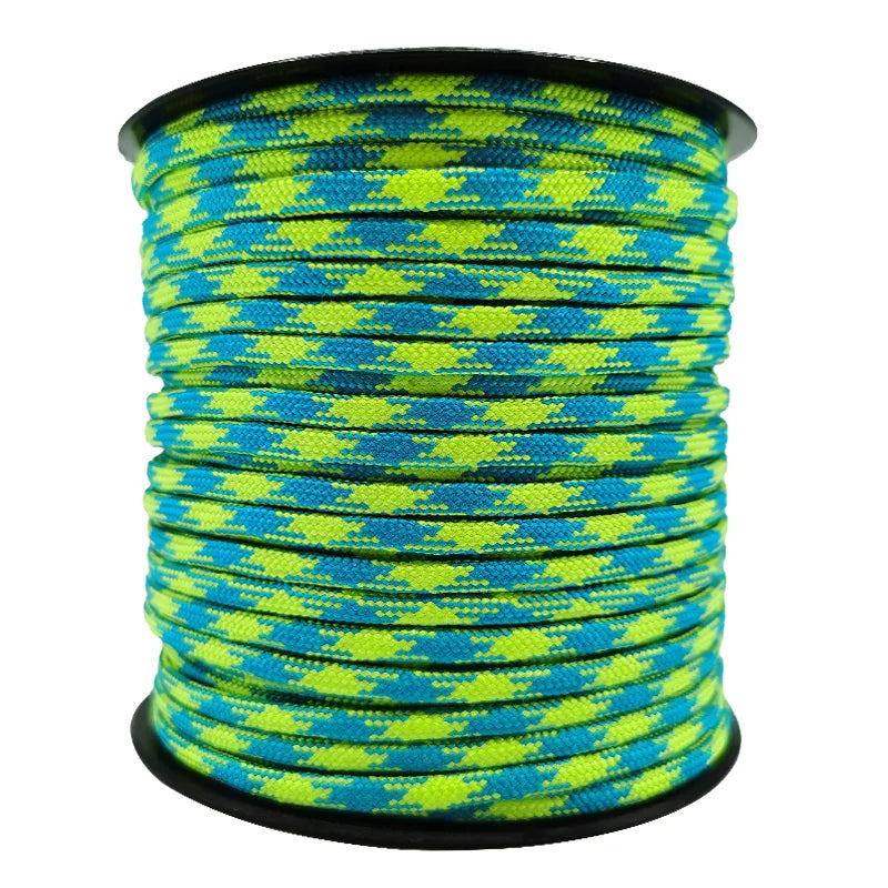 50/100M 7core umbrella rope 550 4mm outdoor polyester parachute rope camping survival umbrella tent bundled clothesline