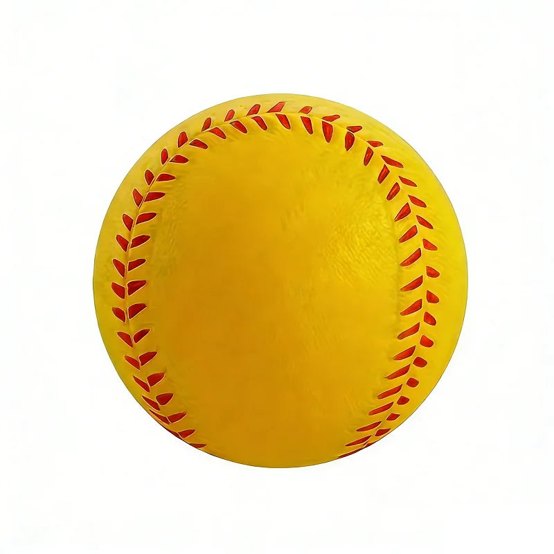 Durable Safe Elastic PU Foam Baseball for Indoor Outdoor Recreational Use Lightweight Training Softball Sports Fitness Equipment