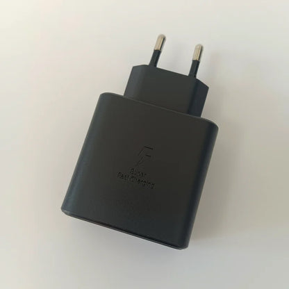 45W Original Samsung Charger Fast Charge Type C Adapter for Galaxy S26+ S25 Ultra S24 FE S23 A07 A55 Note 20 5G F70e F56 F07 F16