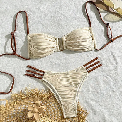Sexy Bikinis 2026 Women's Swimwear Female Swimsuit For Swimming Wear Bathing Suits Brazilian Bikini Set Beachwear Pool Bather