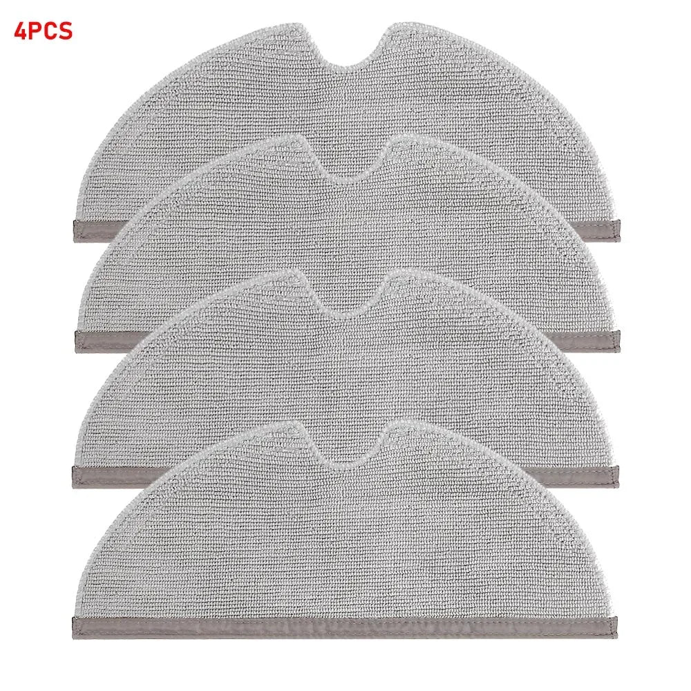 Mop Cloths Replacement For Roborock Q5 Pro Q5 Pro+ Q8 Max Q8 Max+ Vacuum Cleaner Accessories Washable Mopping Pads Spare Parts