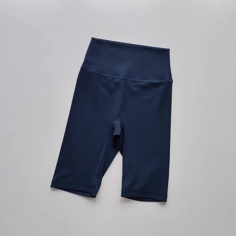 Women Sports Shorts Yoga Shorts Short Legging High Waist Fitness Tight Shorts Quick Drying Workout Clothing Cycling Gym Shorts