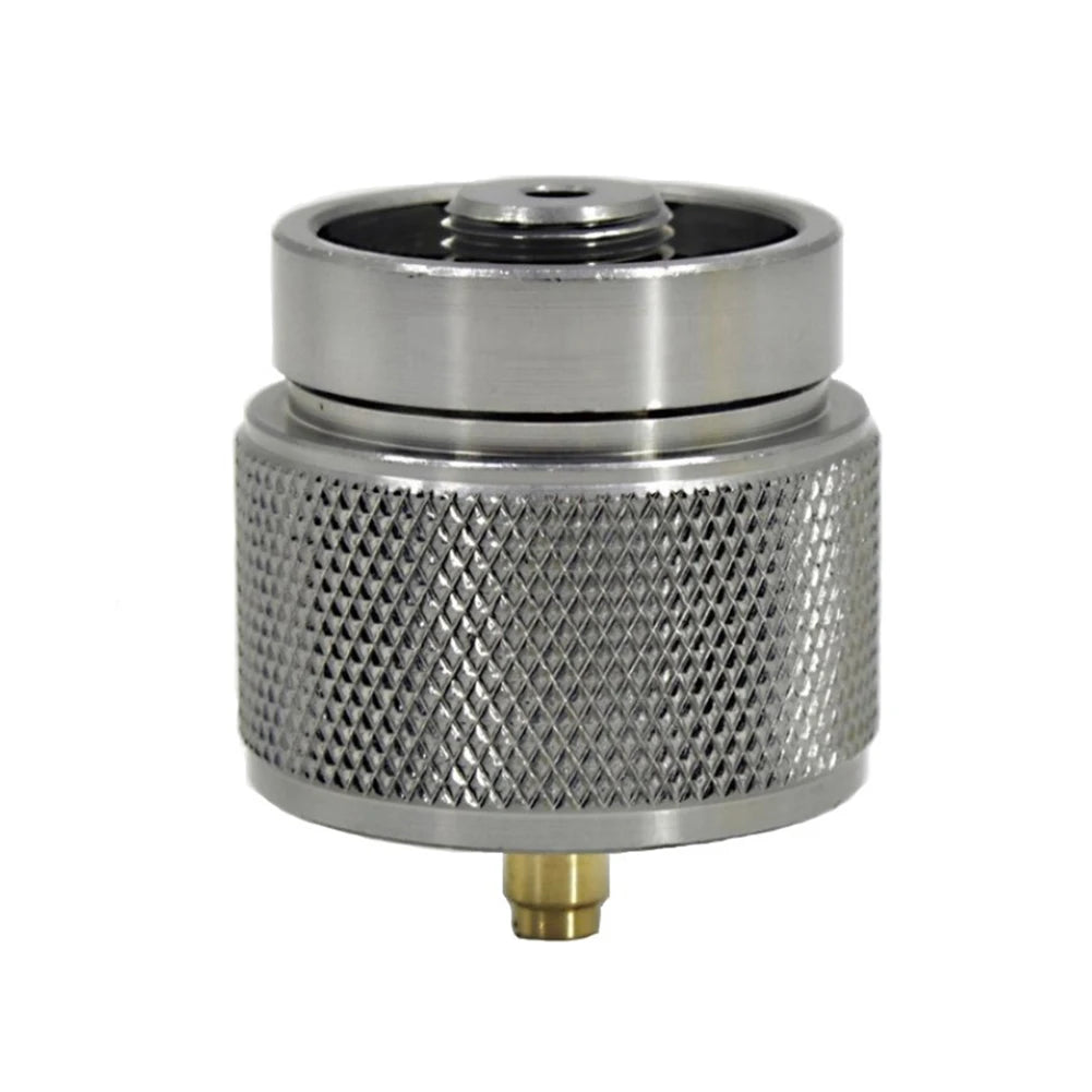 Europe Camping Gas Tank Refill Adapter Outdoor Cylinder Filling Adapter Gas Tank Furnace Connector Accessories