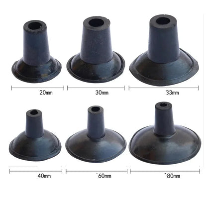 5pcs Valve Grinder Sucker 15/20/25/30/35mm for Car Motorcycle Electro-pneumatic Valve Grinder Valve Grinding Cup