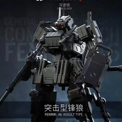 Sheik Mainland 1/18 3MIN Project FENRIR A6 Assault Type Modular Detachable Armor Mecha Model Kits for Sci-Fi Collection Displays