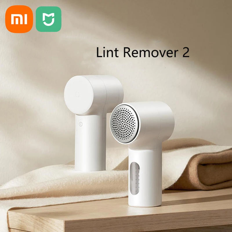 2025 New Mijia Lint Remover 2 Clothes Rechargeable Fuzz Pellet Fabric Shaver Trimmer Machine Hair Balls Removers Portable