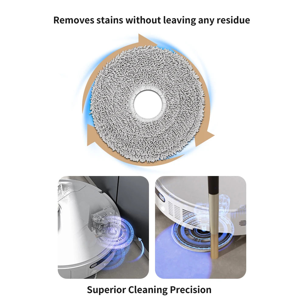 Mop Cloths For Xiaomi X10 Plus S10 Plus X20 Plus 5C 5 5Pro Omni 1S Omni 2 M30 Pro M30S OV31GL OV42CN OV21GL Vacuum Mop Parts