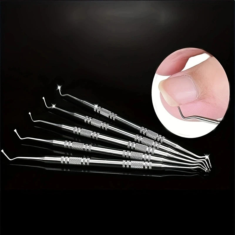 1/3/5pcs Stainless Steel Toenail Clipper Ingrown Manicure Fixer Recover Toe Care Tool Nail Tool Correction Pedicure  household
