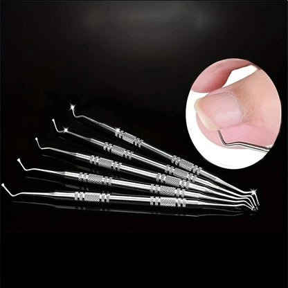 1/3/5pcs Stainless Steel Toenail Clipper Ingrown Manicure Fixer Recover Toe Care Tool Nail Tool Correction Pedicure  household