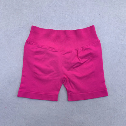 Shorts Women Seamless Yoga Shorts Scrunch Bum Gym Shorts Workout Low Waist Short Leggings Booty Stretch Running Shorts