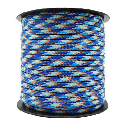 50/100M 7core umbrella rope 550 4mm outdoor polyester parachute rope camping survival umbrella tent bundled clothesline