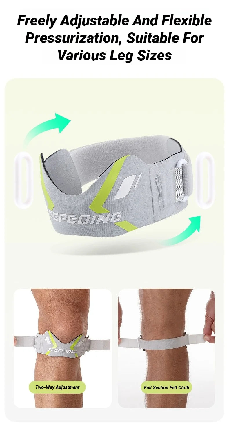 1PCS Basketball Strap Patella Band Protection Kneecap Knee Tendon Support Strape Brace Adjustable Absorption Compression Pad