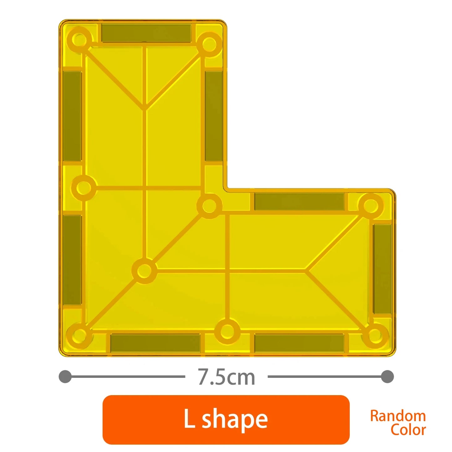 VINEDI Magnetic Building Blocks Construction Set Game Magnet Tiles Children Montessori Educational Toys For Kid Boy Girl Gift