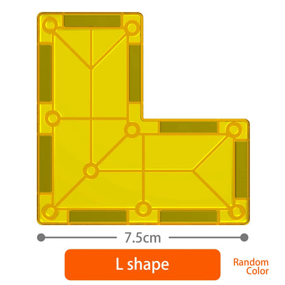 VINEDI Magnetic Building Blocks Construction Set Game Magnet Tiles Children Montessori Educational Toys For Kid Boy Girl Gift