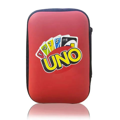 UNO Travel Zipper Case Carry Board Game Cards Storage Package For Kids Fan Entertainment Card Holder Mini Bag
