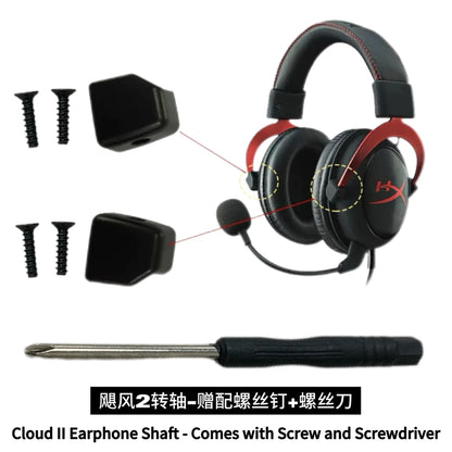 Headband Buckle Lock for HyperX Cloud Silver/Core / Cloud II Wired Replacement HeadBand Connector Hinge Clip Cover Repair Part