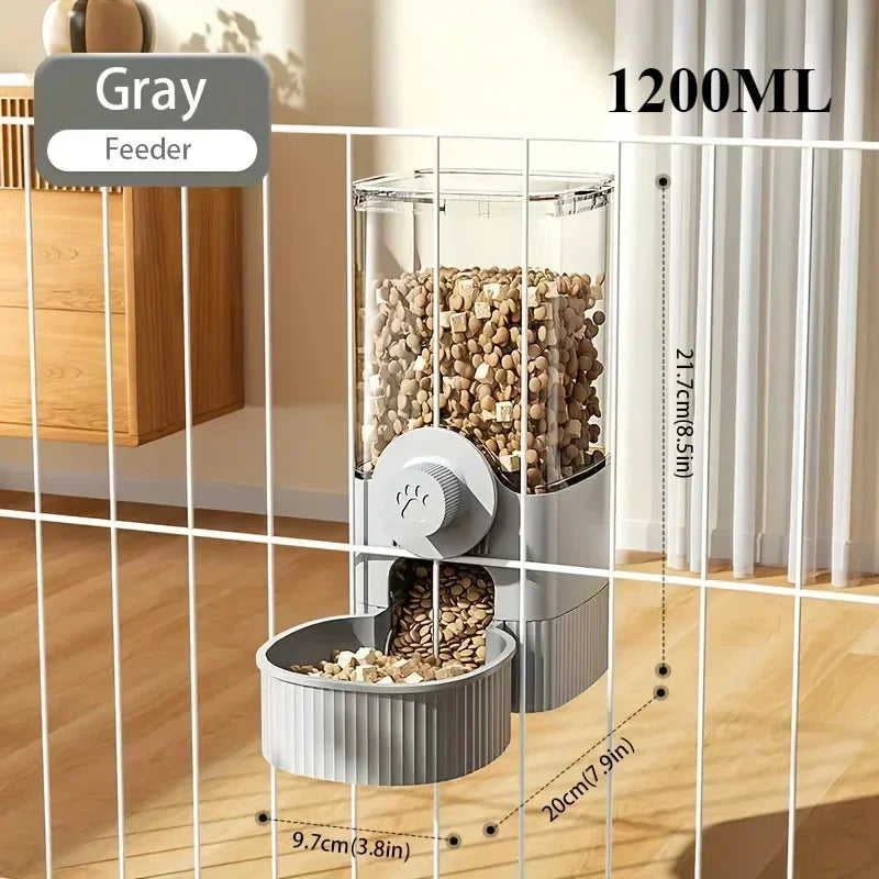 New Tepy Gravity Pet Auto Feeder Waterer Dog Water Supplies Hanging Cage Dog Basin Cat Bowl Automatic Feeder Pet Supplies