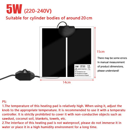 Reptile Heating Pad Spider Scorpion Palace Guarding Pet Snake Lizard Hedgehog Hamster Crawling Pet Insulation Pad